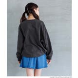 親子お揃いTースウェット ワッペンビッグシルエット キッズ | coca | 詳細画像4 