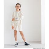 親子お揃いヘビーウェイト裏毛ロゴスウェット キッズ | coca | 詳細画像5