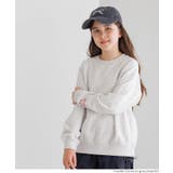 親子お揃いヘビーウェイト裏毛ロゴスウェット キッズ | coca | 詳細画像7