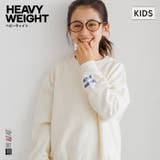 親子お揃いヘビーウェイト裏毛ロゴスウェット キッズ | coca | 詳細画像1