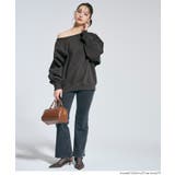 裏起毛オフショルダースウェット | coca | 詳細画像13