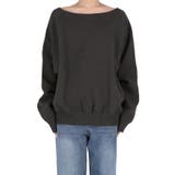 裏起毛オフショルダースウェット | coca | 詳細画像4