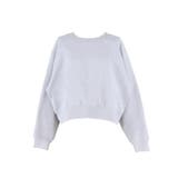 抜け感シルエットで今っぽく。ラグランクロップドスウェット | coca | 詳細画像2