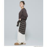 抜け感シルエットで今っぽく。ラグランクロップドスウェット | coca | 詳細画像18