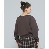 抜け感シルエットで今っぽく。ラグランクロップドスウェット | coca | 詳細画像19