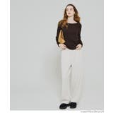 やわらかくてあったかい、微起毛ラウンドトップス | coca | 詳細画像22