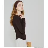 やわらかくてあったかい、微起毛ラウンドトップス | coca | 詳細画像23