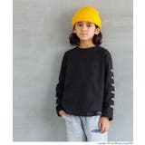 袖プリント長袖Tシャツ キッズ | coca | 詳細画像8 