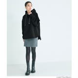 ラフさと上品さを両立。大人が着たいソフトスウェットリボンパーカー | coca | 詳細画像12 