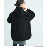 ラフさと上品さを両立。大人が着たいソフトスウェットリボンパーカー | coca | 詳細画像14 