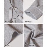 ラフさと上品さを両立。大人が着たいソフトスウェットリボンパーカー | coca | 詳細画像17 