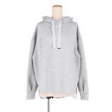 ラフさと上品さを両立。大人が着たいソフトスウェットリボンパーカー | coca | 詳細画像2 