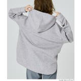 ラフさと上品さを両立。大人が着たいソフトスウェットリボンパーカー | coca | 詳細画像6 