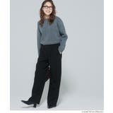 【DAILY WARM】裏起毛ソフトスウェットワイドパンツ | coca | 詳細画像11