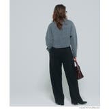 【DAILY WARM】裏起毛ソフトスウェットワイドパンツ | coca | 詳細画像8