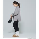 ゆるっと着られて体型カバー叶う、裏起毛ビッグシルエットスウェット | coca | 詳細画像11 