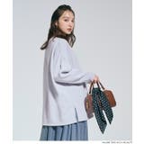 ゆるっと着られて体型カバー叶う、裏起毛ビッグシルエットスウェット | coca | 詳細画像17 