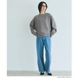 【速乾/イージーケア】ゆったり美シルエット。エンボスドルマントップス | coca | 詳細画像18