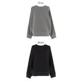 【速乾/イージーケア】ゆったり美シルエット。エンボスドルマントップス | coca | 詳細画像23