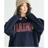 ふんわり軽やか、暖かさとこなれ感のある裏起毛プリントスウェット | coca | 詳細画像12 