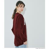 ふんわり軽やか、暖かさとこなれ感のある裏起毛プリントスウェット | coca | 詳細画像14 