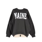 ふんわり軽やか、暖かさとこなれ感のある裏起毛プリントスウェット | coca | 詳細画像5 