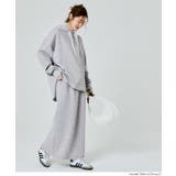 ［Gray］ | ソフトスウェットIラインスカート | coca