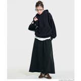 今っぽくこなれる、抜け感シルエット。裏起毛オーバーサイズフーディー | coca | 詳細画像12 