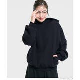 ［Navy］ | 今っぽくこなれる、抜け感シルエット。裏起毛オーバーサイズフーディー | coca