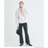 今っぽくこなれる、抜け感シルエット。裏起毛オーバーサイズフーディー | coca | 詳細画像7 