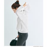 今っぽくこなれる、抜け感シルエット。裏起毛オーバーサイズフーディー | coca | 詳細画像8 