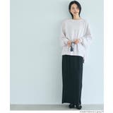 TースウェットビッグシルエットロングTシャツ レディース | coca | 詳細画像11 