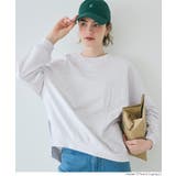 TースウェットビッグシルエットロングTシャツ レディース | coca | 詳細画像12 