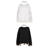 TースウェットビッグシルエットロングTシャツ レディース | coca | 詳細画像22 