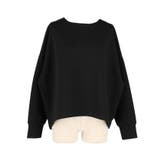 ソフトスウェットバックジップトップス | coca | 詳細画像3