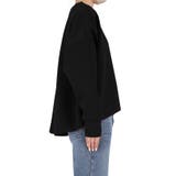 ソフトスウェットバックジップトップス | coca | 詳細画像5