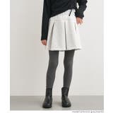 ［Lt.gray］ | ソフトスウェットプリーツスカート | coca