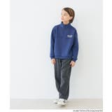 [Dk.blue] | ＼26aw新色登場／ソフトスウェットハーフジップトップス | coca