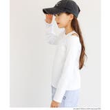 リブアシメ肩あき長袖Tシャツ | coca | 詳細画像3 