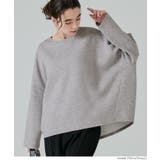 ［Gray］ | ソフトスウェットオーバーサイズトップス レディース | coca
