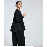 ソフトスウェットタックフレアトップス | coca | 詳細画像13