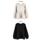 ソフトスウェットタックフレアトップス | coca | 詳細画像16