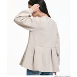 ソフトスウェットタックフレアトップス | coca | 詳細画像7