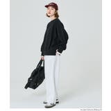 重厚感ある素材とレイヤードデザインが魅力のヘビーウェイト裏毛スウェット | coca | 詳細画像15