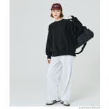 重厚感ある素材とレイヤードデザインが魅力のヘビーウェイト裏毛スウェット | coca | 詳細画像18