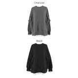 重厚感ある素材とレイヤードデザインが魅力のヘビーウェイト裏毛スウェット | coca | 詳細画像22