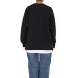 重厚感ある素材とレイヤードデザインが魅力のヘビーウェイト裏毛スウェット | coca | 詳細画像6