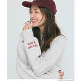 [Lt.gray] | 選べる刺繍ロゴで個性をプラス。上質感漂うヘビーウェイト裏毛ロゴスウェット | coca