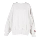 選べる刺繍ロゴで個性をプラス。上質感漂うヘビーウェイト裏毛ロゴスウェット | coca | 詳細画像3