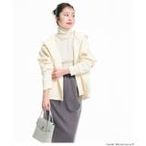 ［Ivory］ | バウンススウェットジップアップパーカー | coca